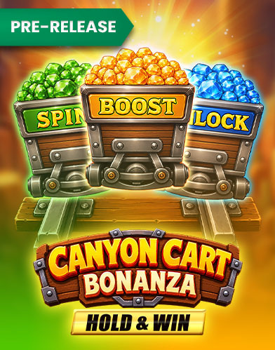 Canyon Cart Bonanza: Hold & Win